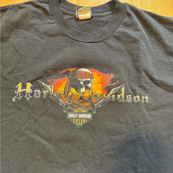 Harley-Davidson Made In USA Black Graphic T-Shirt - Picture 2 of 8